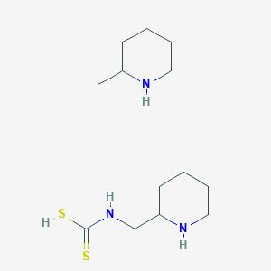 molecular formula C13H27N3S2 B8002869 Pipecolyldithiocarbamic Acid Pipecolinium Salt, >/=98% 