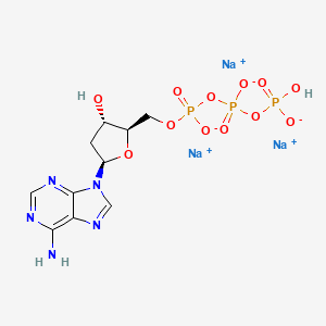 molecular formula C10H13N5Na3O12P3 B8002965 2'-脱氧腺苷-5'-三磷酸三钠盐 