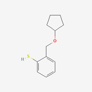 2-[(Cyclopentyloxy)methyl]thiophenol