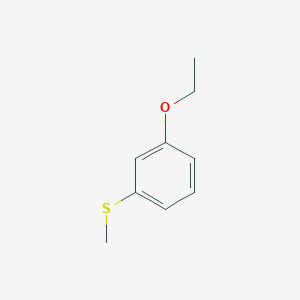 molecular formula C9H12OS B8003363 3-Ethoxyphenyl methyl sulfide 
