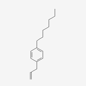 molecular formula C16H24 B8003409 1-Allyl-4-heptylbenzene 