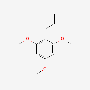 molecular formula C12H16O3 B8003414 2-Allyl-1,3,5-trimethoxybenzene 