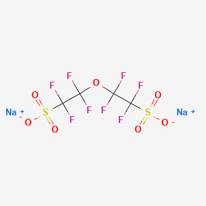molecular formula C4F8Na2O7S2 B8003572 2,2'-Oxybis(1,1,2,2-tetrafluoroethanesulfonic acid)DI sodium salt 