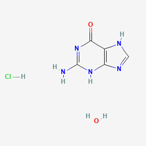 molecular formula C5H8ClN5O2 B8003597 CID 70700065 