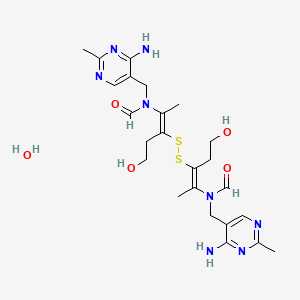 molecular formula C24H36N8O5S2 B8003612 硫胺二硫化物水合物 