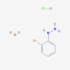molecular formula C6H10BrClN2O B8003861 2-Bromophenylhydrazine hydrochloride hydrate 