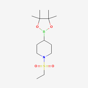 1-(Ethylsulfonyl)-4-(4,4,5,5-tetramethyl-1,3,2-dioxaborolan-2-yl)piperidine