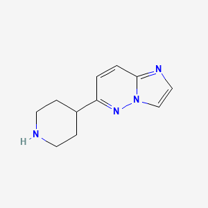 6-(Piperidin-4-yl)imidazo[1,2-b]pyridazine