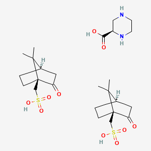 2-(R)-Piperazine carboxylic acid 2csa