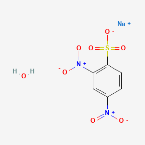 molecular formula C6H5N2NaO8S B8004041 SodiuM 2,4-Dinitrobenzenesulfonate Hydrate 
