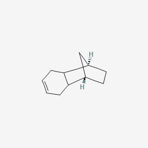 molecular formula C11H16 B8004114 (1S,8R)-tricyclo[6.2.1.02,7]undec-4-ene 