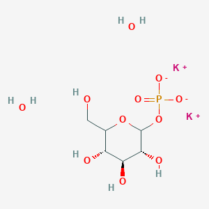 molecular formula C6H15K2O11P B8004158 葡萄糖1-磷酸二钾盐二水合物 