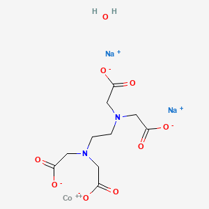 molecular formula C10H14CoN2Na2O9 B8004172 乙二胺四乙酸二钠钴盐 