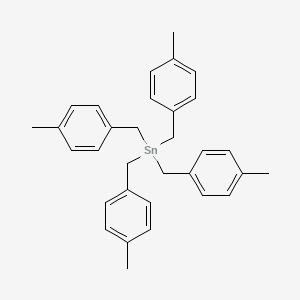 molecular formula C32H36Sn B8004273 Tetrakis-(4-methyl-benzyl)-stannane 
