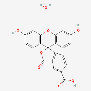 molecular formula C21H14O8 B8004290 5-羧基荧光素 