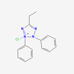 5-ethyl-2,3-diphenyltetrazol-2-ium;chloride