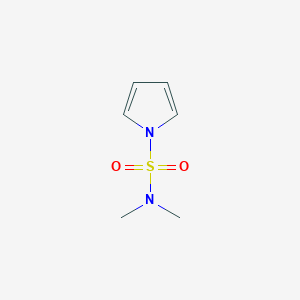 molecular formula C6H10N2O2S B8004504 N,N-二甲基-1H-吡咯-1-磺酰胺 