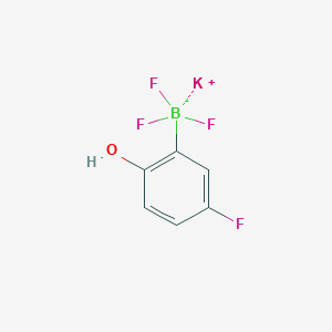 Potassium trifluoro(5-fluoro-2-hydroxyphenyl)borate