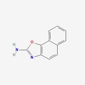 molecular formula C11H8N2O B8004568 Naphtho[2,1-D][1,3]oxazol-2-amine 
