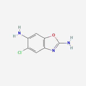 5-Chloro-1,3-benzoxazole-2,6-diamine