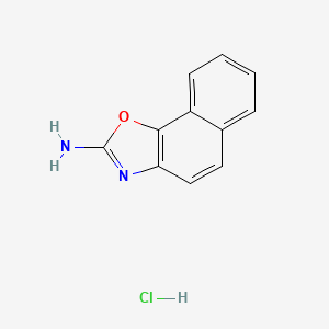 molecular formula C11H9ClN2O B8004708 Naphtho[2,1-D][1,3]oxazol-2-amine hydrochloride CAS No. 1820734-64-2