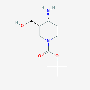 cis-1-Boc-4-amino-3-piperidinemethanol