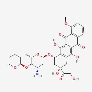 molecular formula C32H37NO12 B8004767 Pirarubicin 