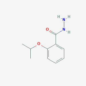 molecular formula C10H14N2O2 B8004842 2-Isopropoxybenzohydrazide CAS No. 21018-17-7