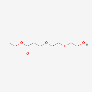 molecular formula C9H18O5 B8004983 Hydroxy-PEG3-ethyl ester 