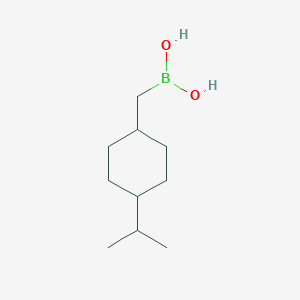 molecular formula C10H21BO2 B8005048 (4-Isopropylcyclohexyl)methylboronic acid 