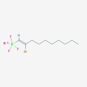 molecular formula C10H18BBrF3K B8005055 Potassium (Z)-2-bromodec-1-enyltrifluoroborate 