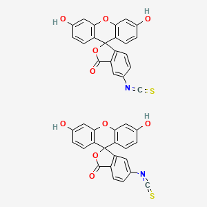 molecular formula C42H22N2O10S2 B8005103 Isothiocyanatofluorescein 