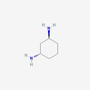 molecular formula C6H14N2 B8005105 trans-1,3-Cyclohexanediamine 