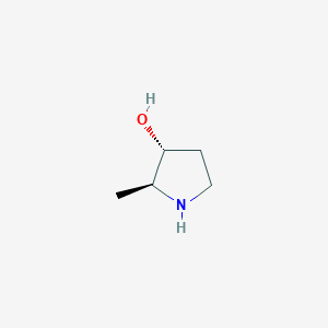 molecular formula C5H11NO B8005153 (2S,3R)-2-methylpyrrolidin-3-ol 