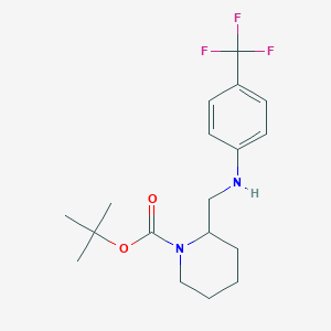 1-Boc-2-[(4-trifluoromethyl-phenylamino)-methyl]-piperidine
