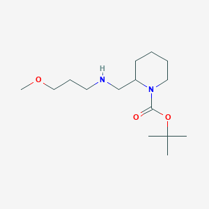 molecular formula C15H30N2O3 B8005421 1-Boc-2-[(3-methoxy-propylamino)-methyl]-piperidine CAS No. 887588-54-7