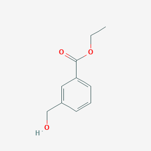 molecular formula C10H12O3 B8005525 Ethyl 3-(hydroxymethyl)benzoate 