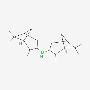 molecular formula C20H35B B8005781 Bis(2,6,6-trimethylbicyclo[3.1.1]heptan-3-yl)borane 