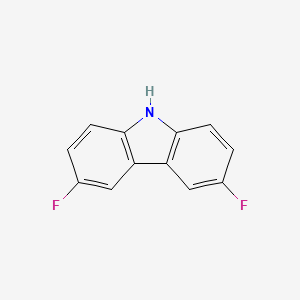 molecular formula C12H7F2N B8005819 3,6-二氟-9H-咔唑 