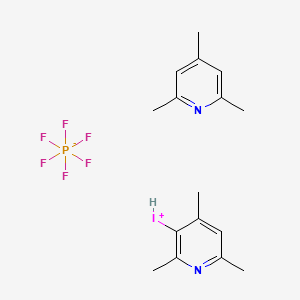 2,4,6-Trimethylpyridine;(2,4,6-trimethylpyridin-3-yl)iodanium;hexafluorophosphate