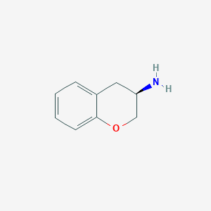 molecular formula C9H11NO B8005829 (R)-Chroman-3-amine 