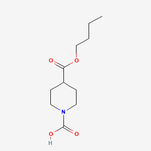 molecular formula C11H19NO4 B8005865 4-Piperidinecarboxylicacidt-butylester 