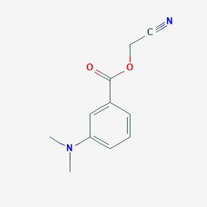 molecular formula C11H12N2O2 B8005906 Cyanomethyl 3-(dimethylamino)benzoate 