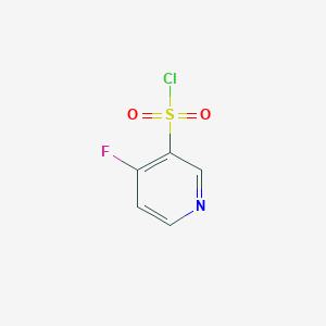 molecular formula C5H3ClFNO2S B8005924 4-Fluoro-pyridine-3-sulfonyl chloride CAS No. 1060809-59-7