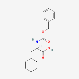 molecular formula C17H23NO4 B8005970 2-(Benzyloxycarbonylamino)-3-cyclohexylpropionic acid 