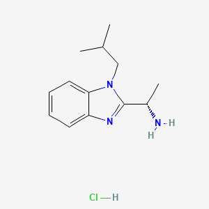 molecular formula C13H20ClN3 B8006035 C13H20ClN3 