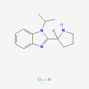 molecular formula C14H20ClN3 B8006118 C14H20ClN3 
