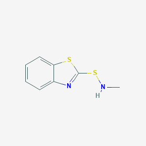 B080064 Benzothiazolylsulfanyl-methyl-amine CAS No. 14118-18-4