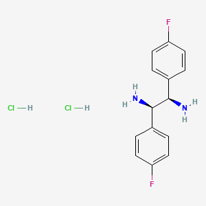 (R,R)-1,2-Bis(4-fluorophenyl)-1,2-ethanediamine dihydrochloride