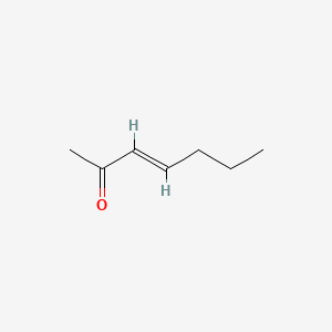 molecular formula C7H12O B8006655 3-Hepten-2-one CAS No. 5609-09-6